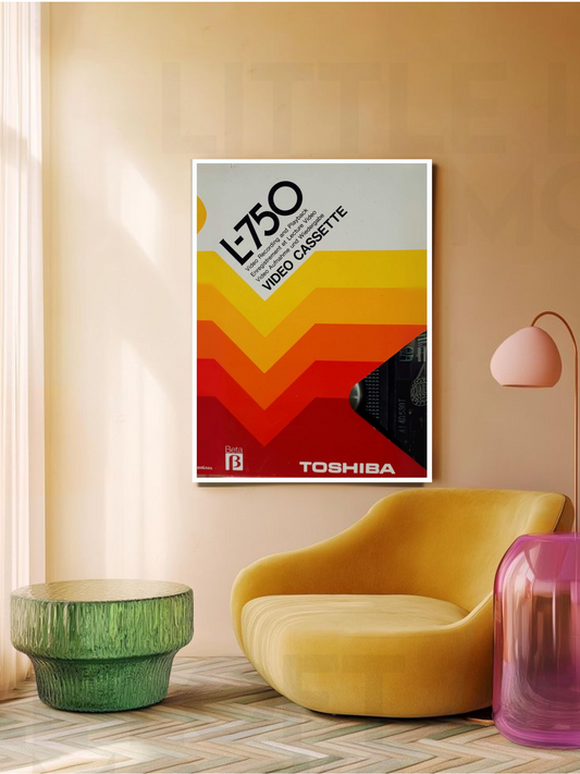 Toshiba Throwback – Cassette Cover