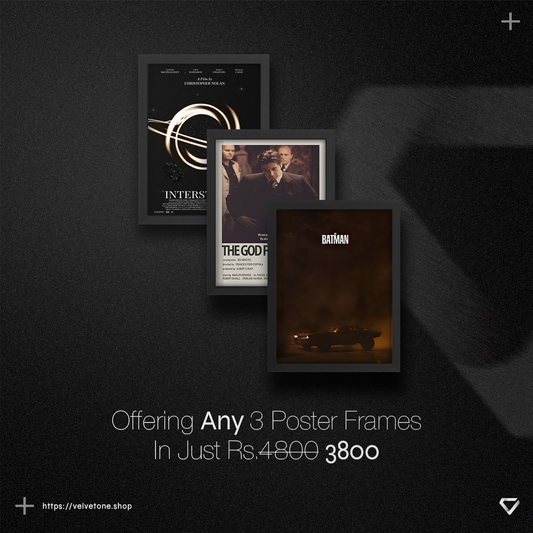 3 Poster Frames - Bundle E