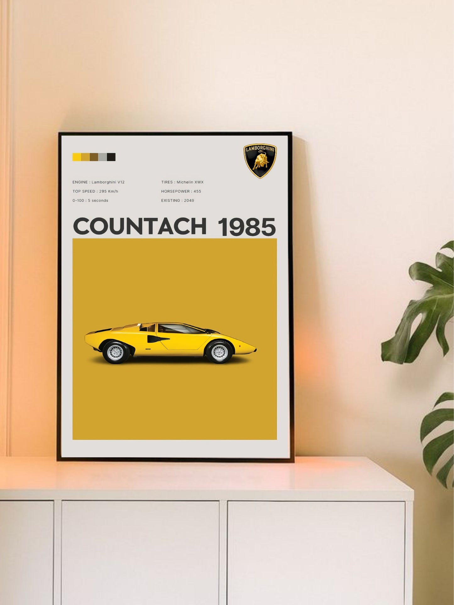 Lamborghini - Countach 1985