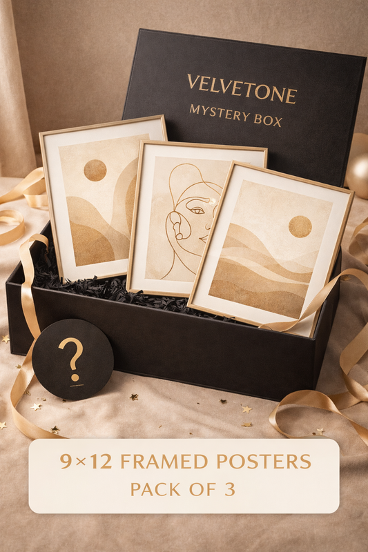 9x12 With Frame Mystery Box pack of 3