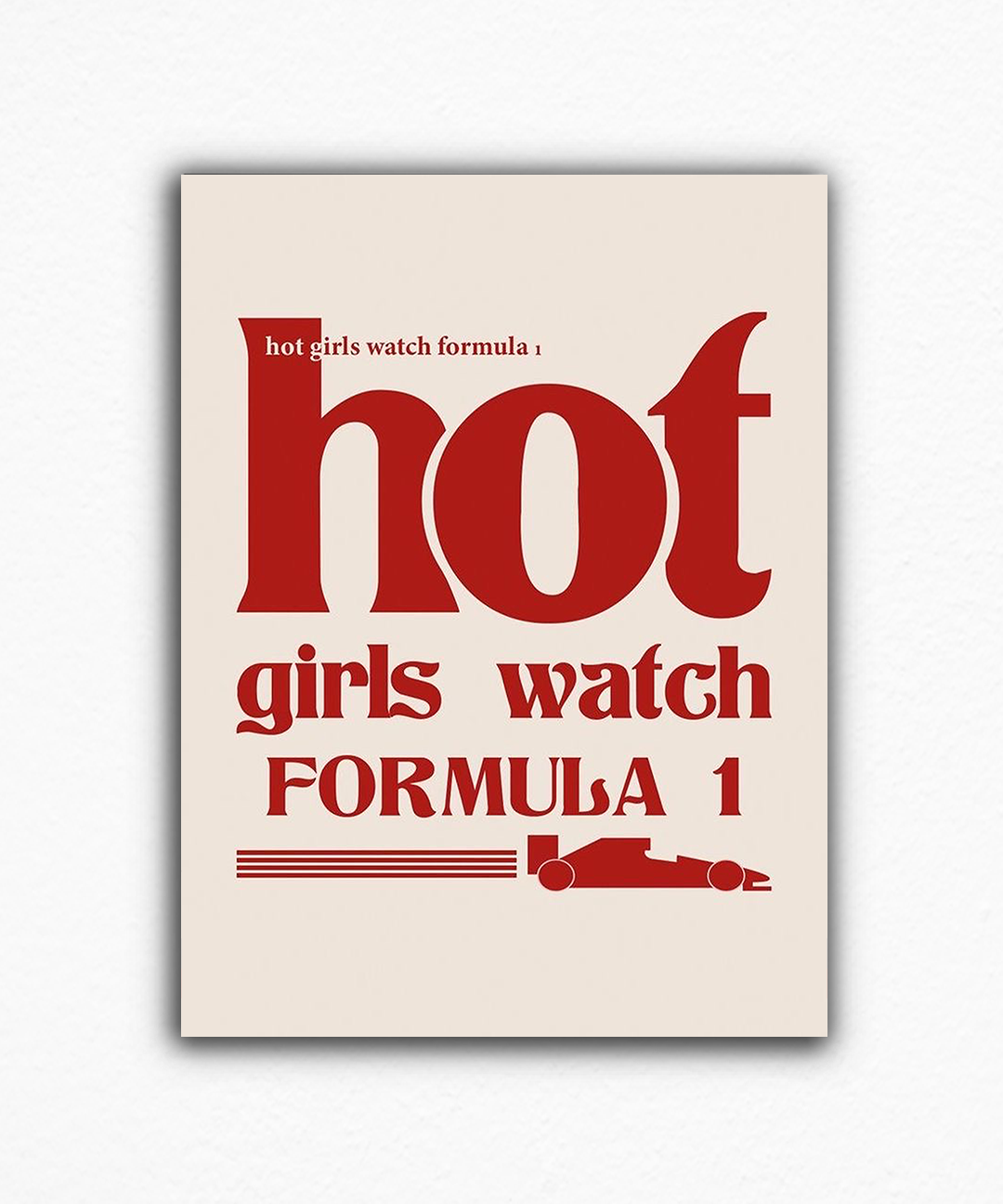 Hot girls watch formula 1