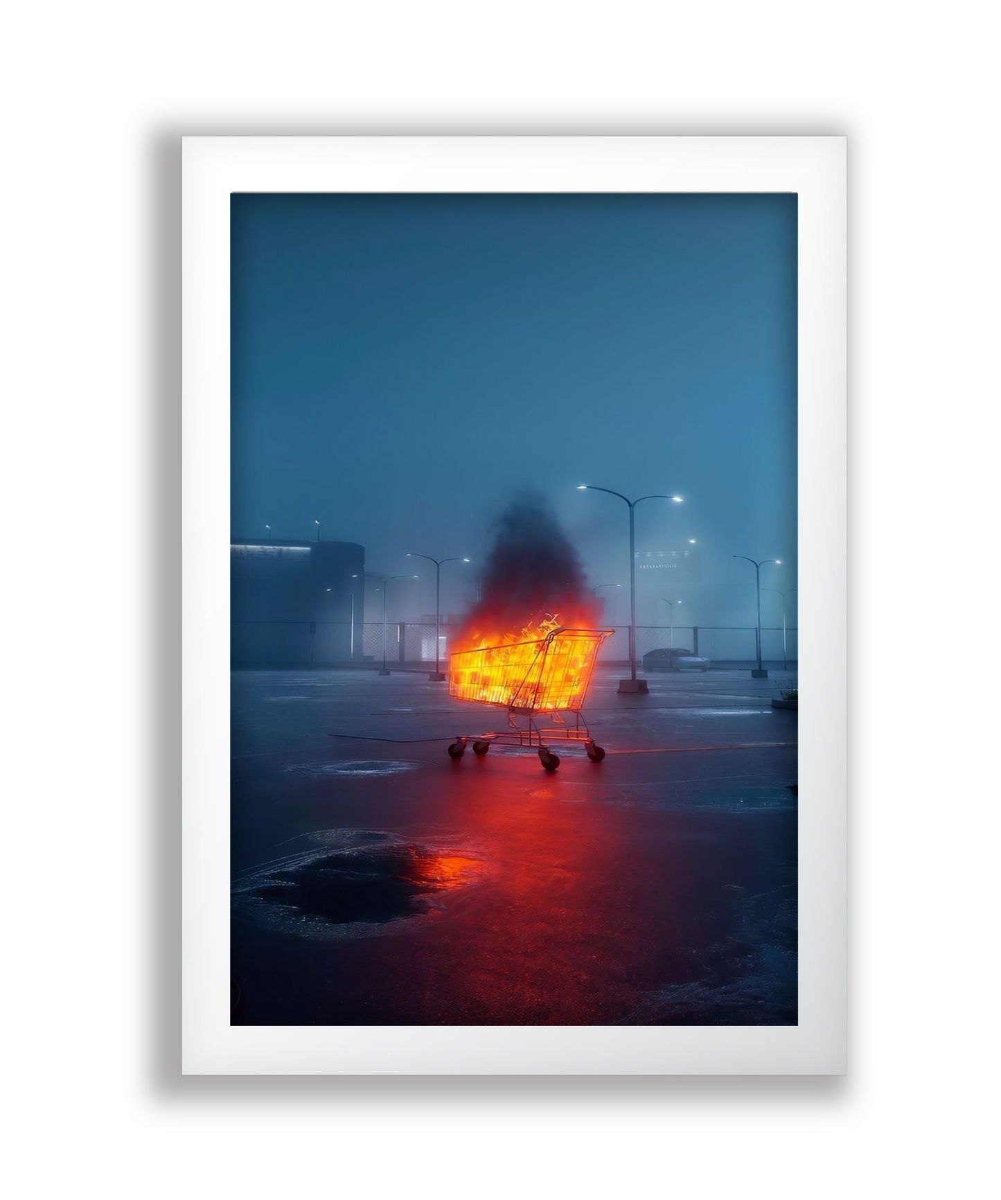 Burning Trolley